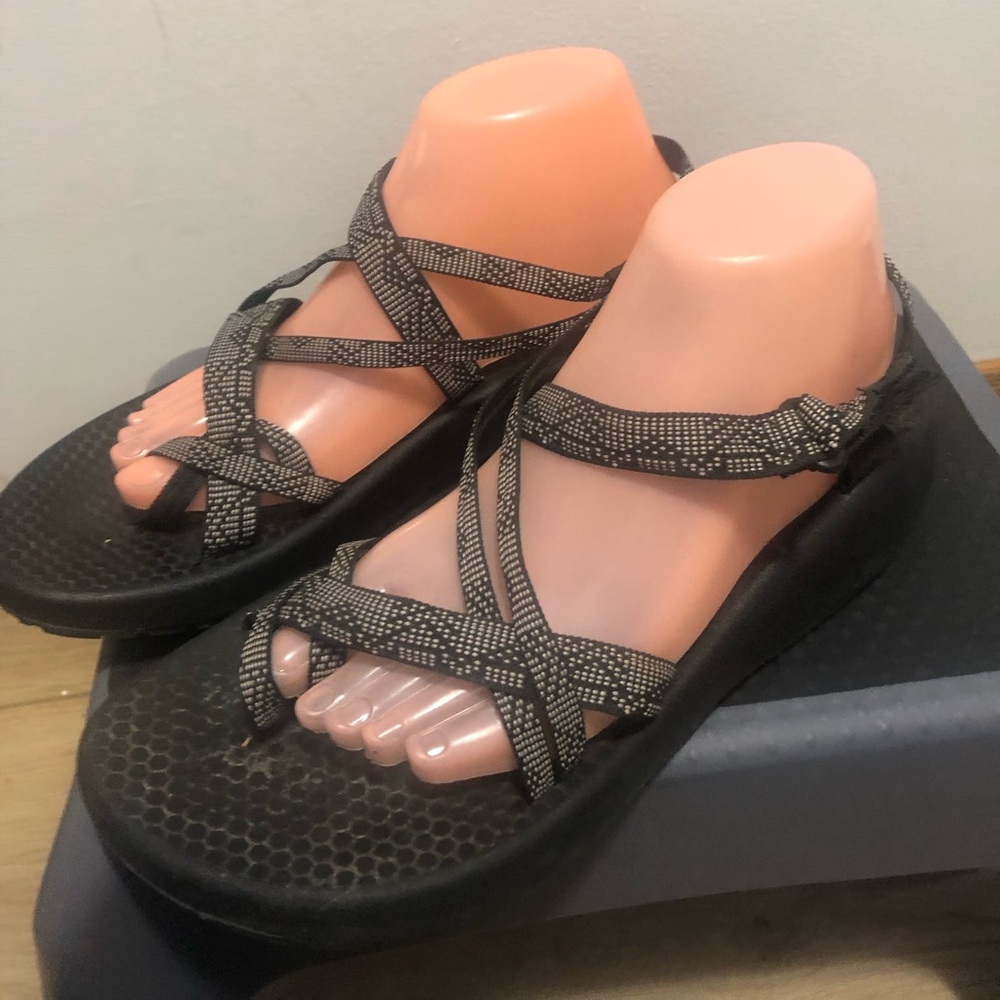 Athletic Works Strappy Outdoor Sport Women’s Black River Sandals Sandals Size 10